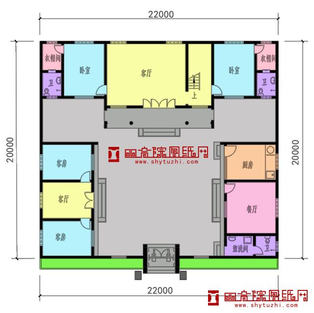 三合院