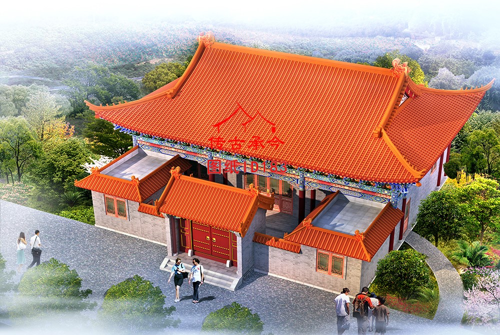 编号183：宗祠全套施工图纸